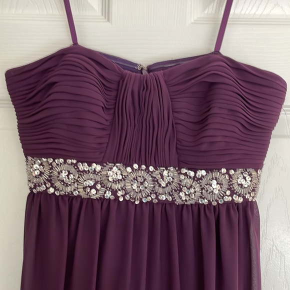 Scene Strapless Prom Dress - Picture 2 of 8
